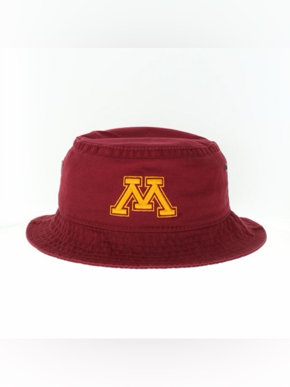 Legacy Maroon Bucket Hat with Gold 'M' Patch